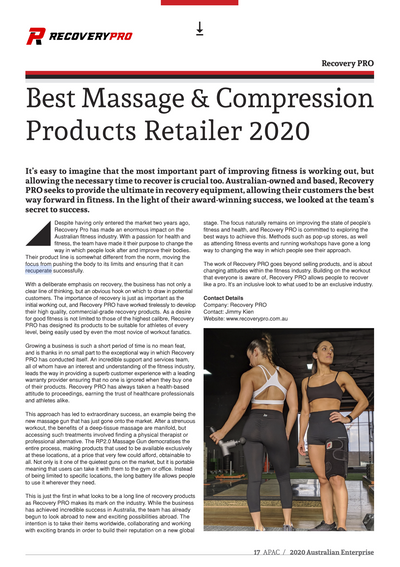 Best Massage Gun and Compression Products Retailer 2020